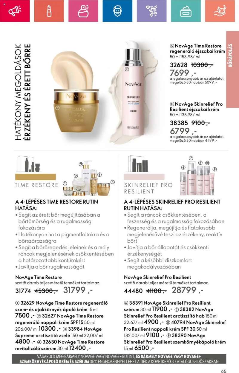 Oriflame Oriflame katalógus 2024/01 65 oldal