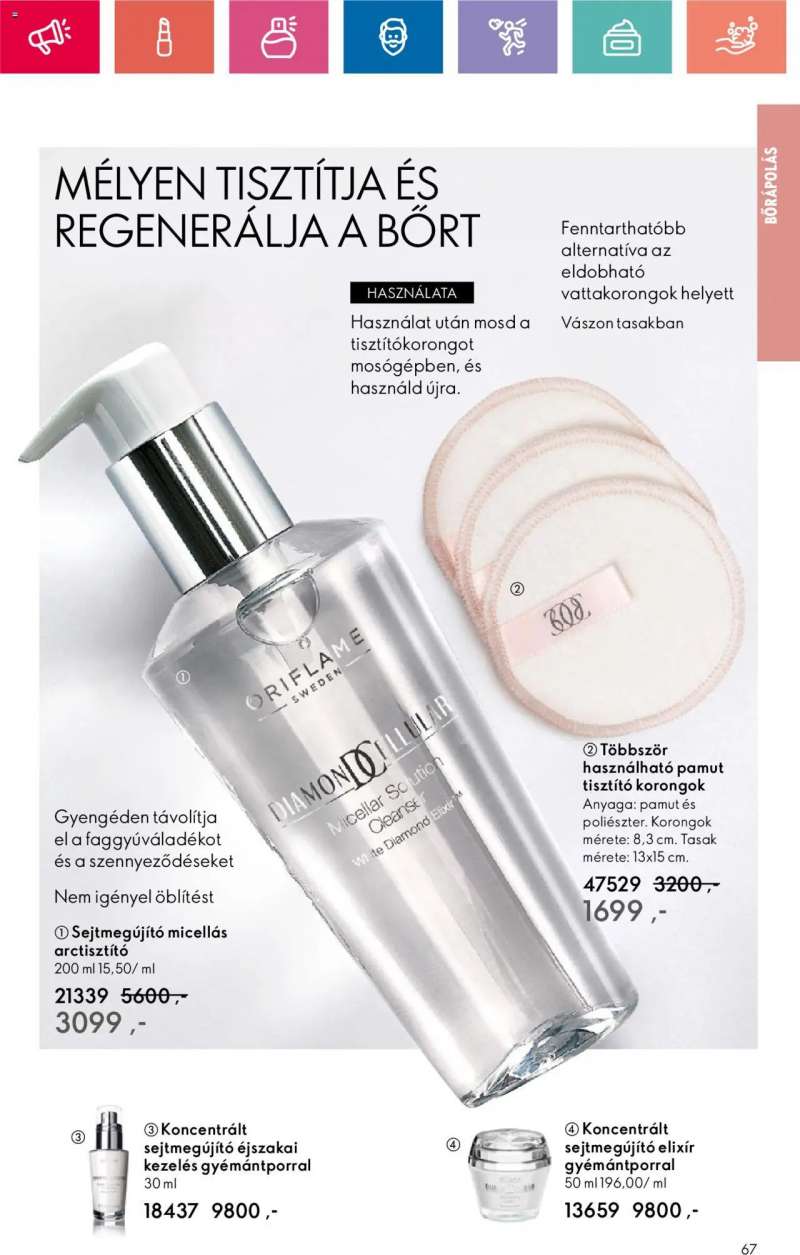 Oriflame Oriflame katalógus 2024/01 67 oldal