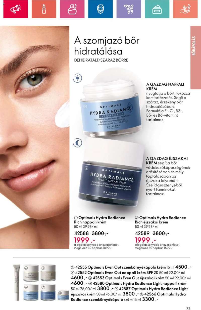 Oriflame Oriflame katalógus 2024/01 75 oldal