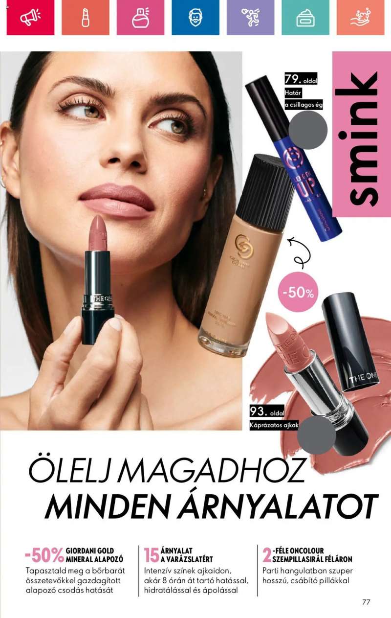 Oriflame Oriflame katalógus 2024/01 77 oldal