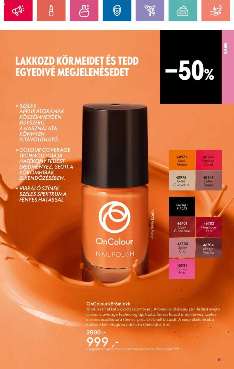 Oriflame Oriflame katalógus 2024/01 81 oldal