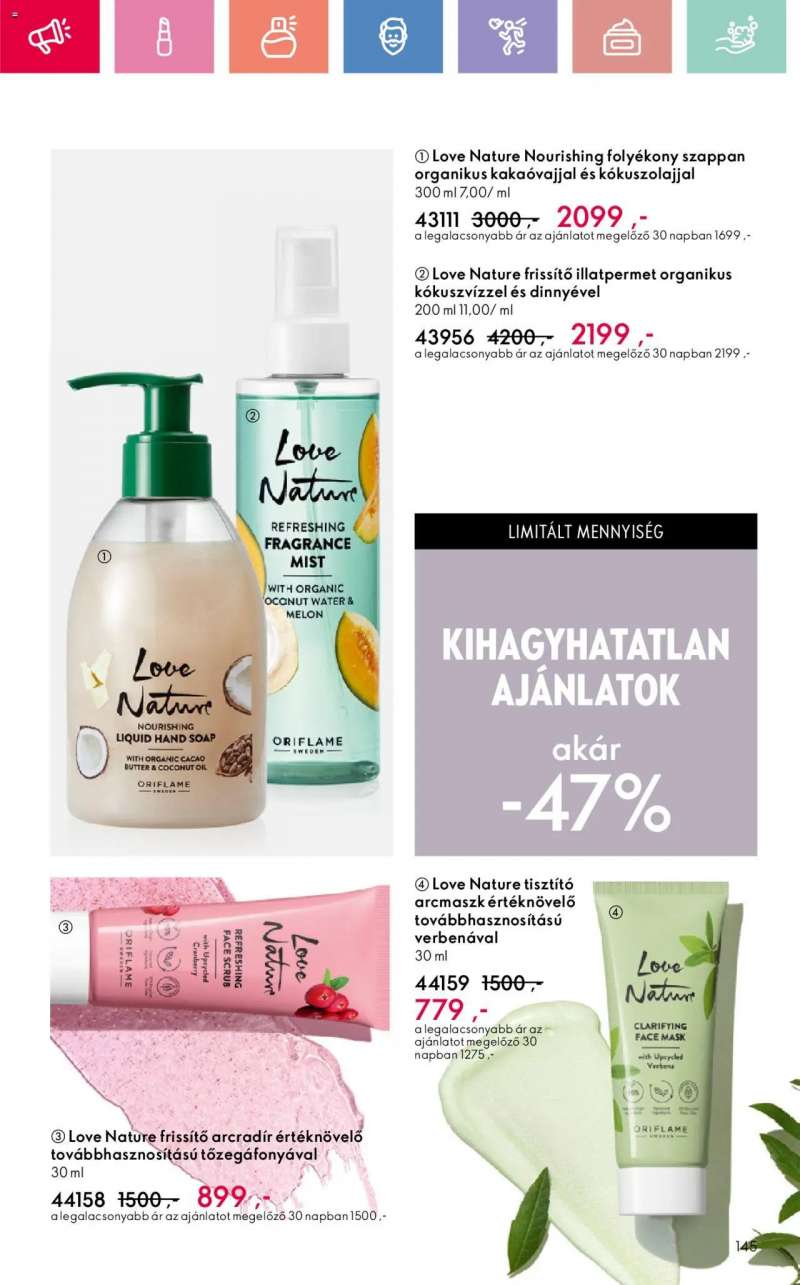 Oriflame Oriflame katalógus 2024/02 145 oldal