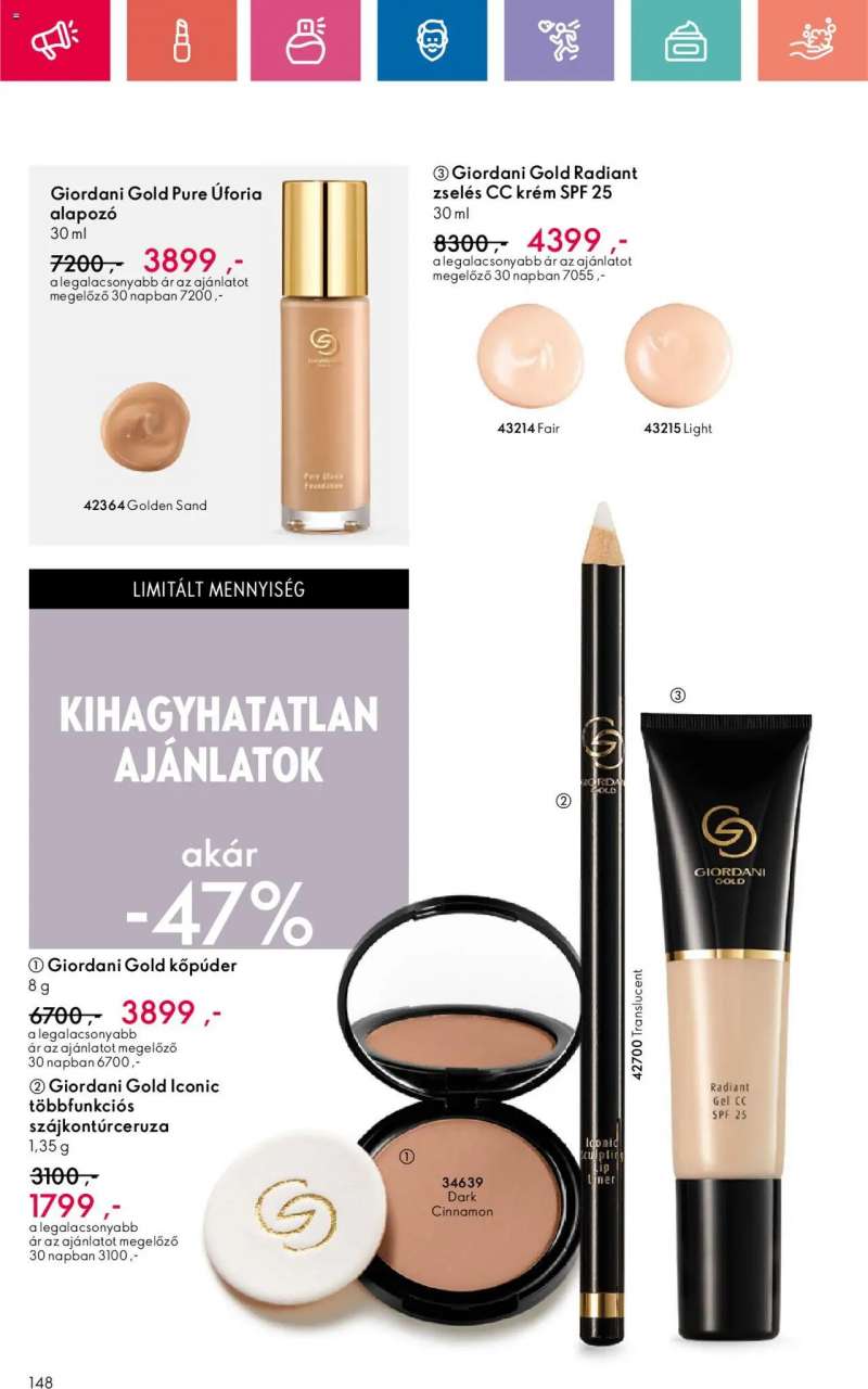 Oriflame Oriflame katalógus 2024/02 148 oldal