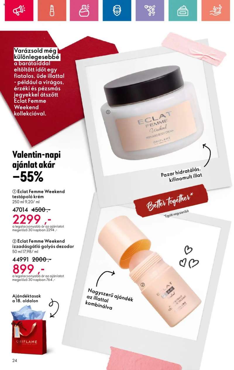 Oriflame Oriflame katalógus 2024/02 24 oldal