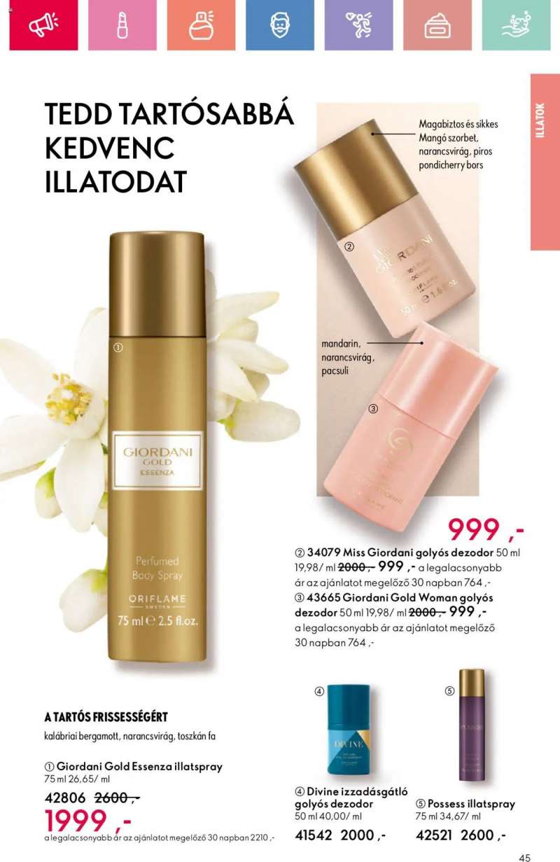 Oriflame Oriflame katalógus 2024/02 45 oldal