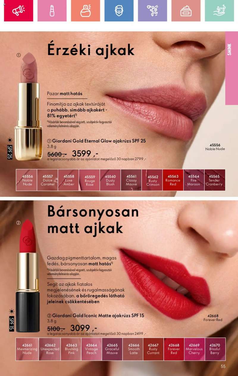 Oriflame Oriflame katalógus 2024/02 55 oldal