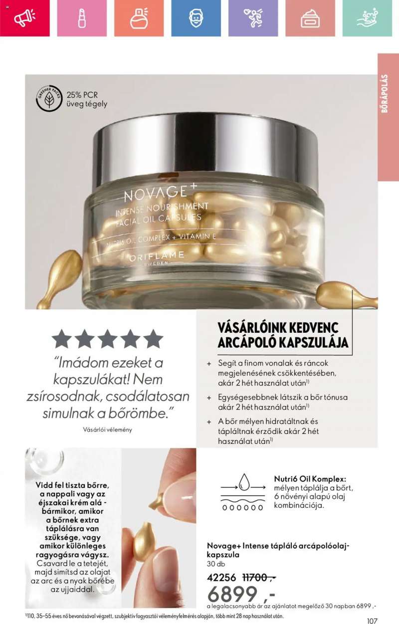 Oriflame Oriflame katalógus 2025/03 107 oldal