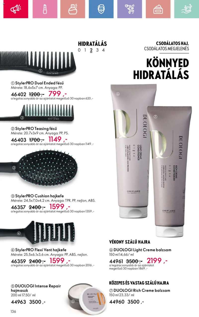 Oriflame Oriflame katalógus 2025/03 136 oldal