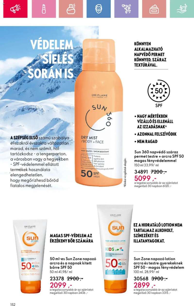 Oriflame Oriflame katalógus 2025/03 152 oldal