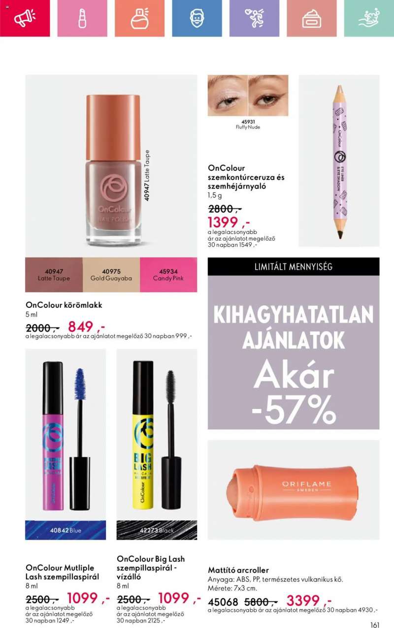 Oriflame Oriflame katalógus 2025/03 161 oldal