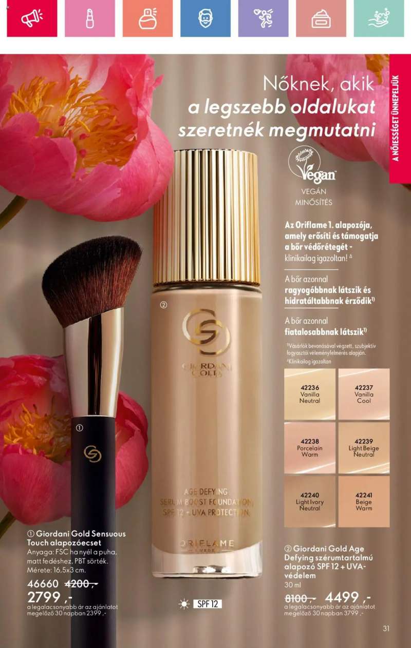 Oriflame Oriflame katalógus 2025/03 31 oldal