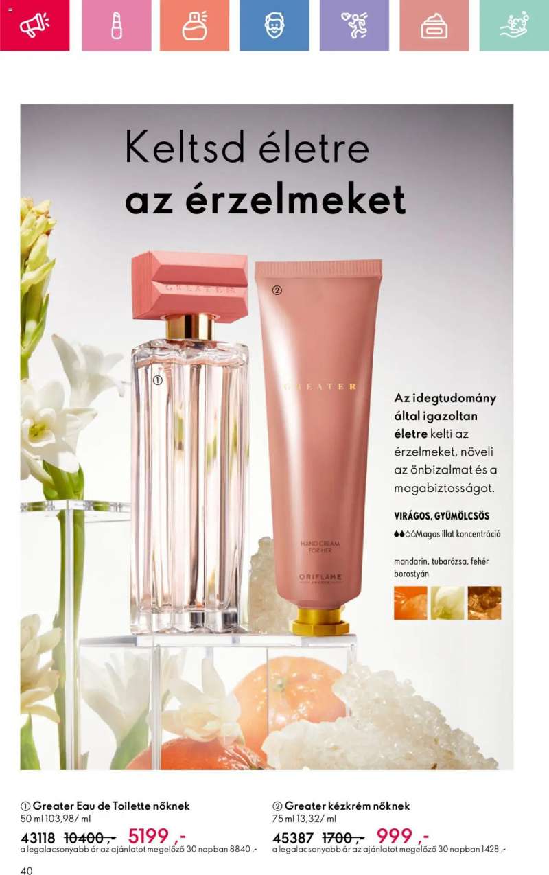 Oriflame Oriflame katalógus 2025/03 40 oldal