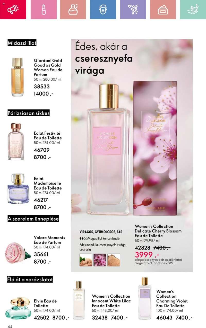 Oriflame Oriflame katalógus 2025/03 44 oldal