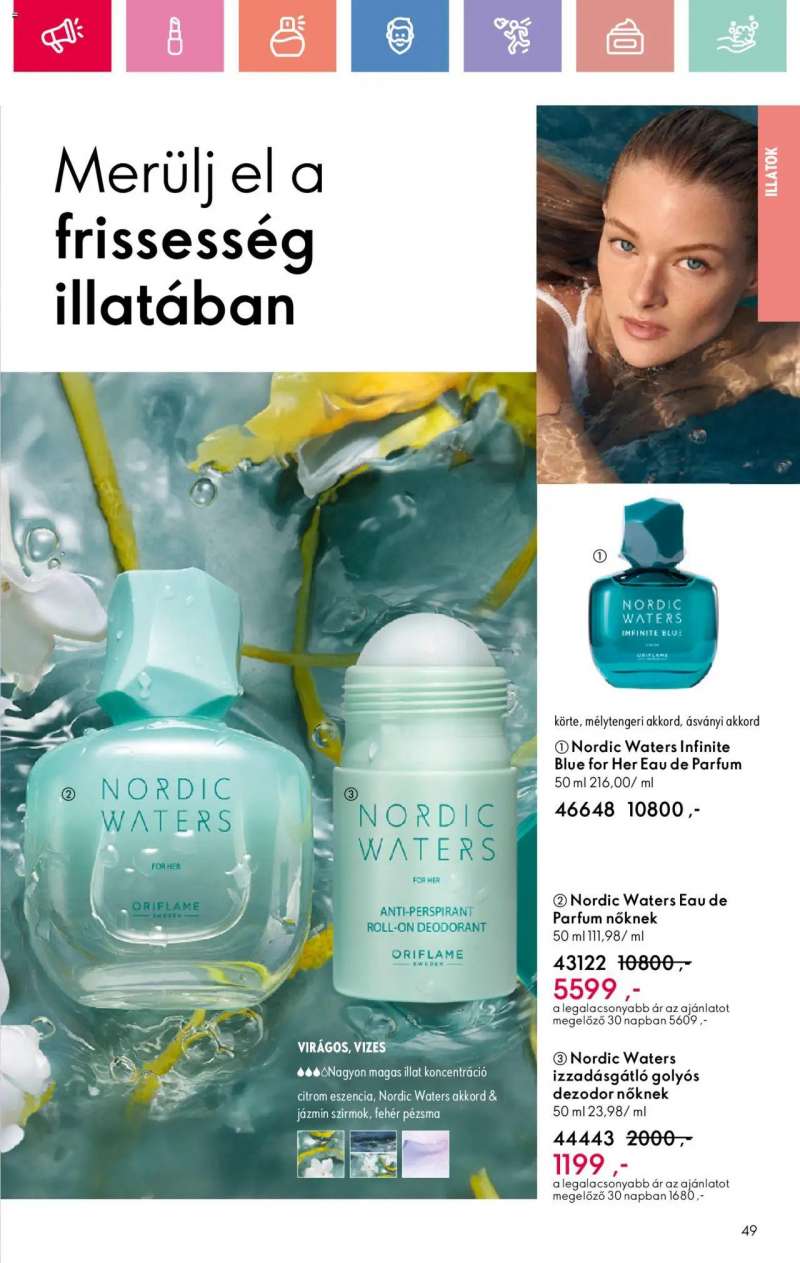 Oriflame Oriflame katalógus 2025/03 49 oldal