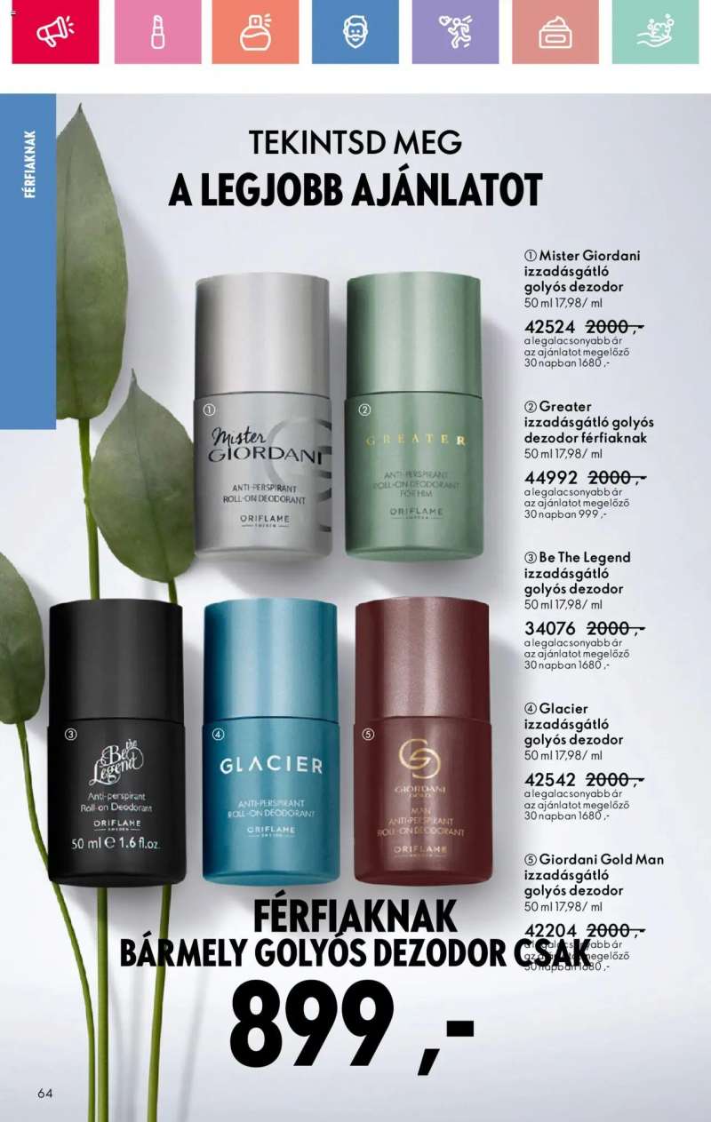 Oriflame Oriflame katalógus 2025/03 64 oldal