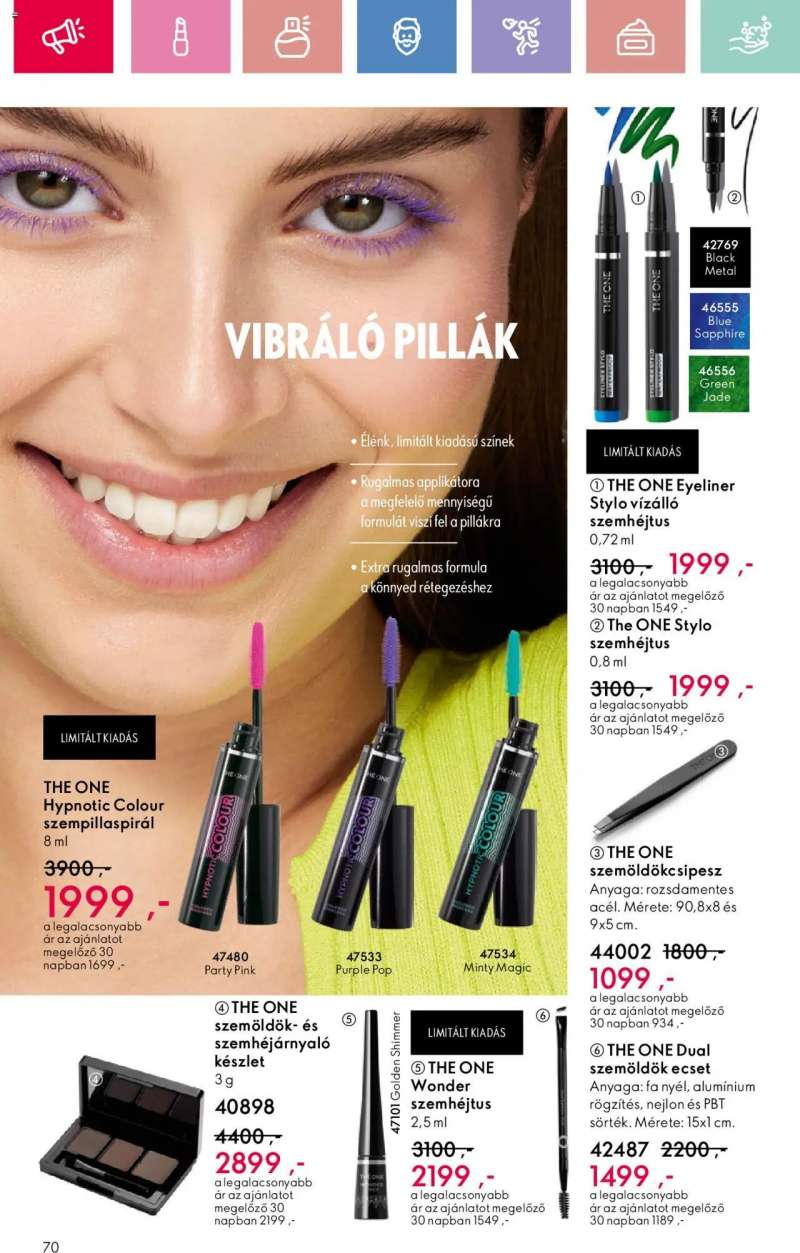 Oriflame Oriflame katalógus 2025/03 70 oldal