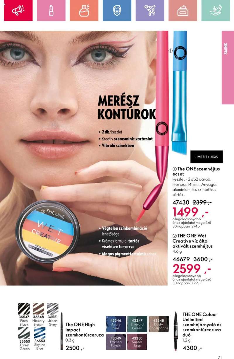 Oriflame Oriflame katalógus 2025/03 71 oldal