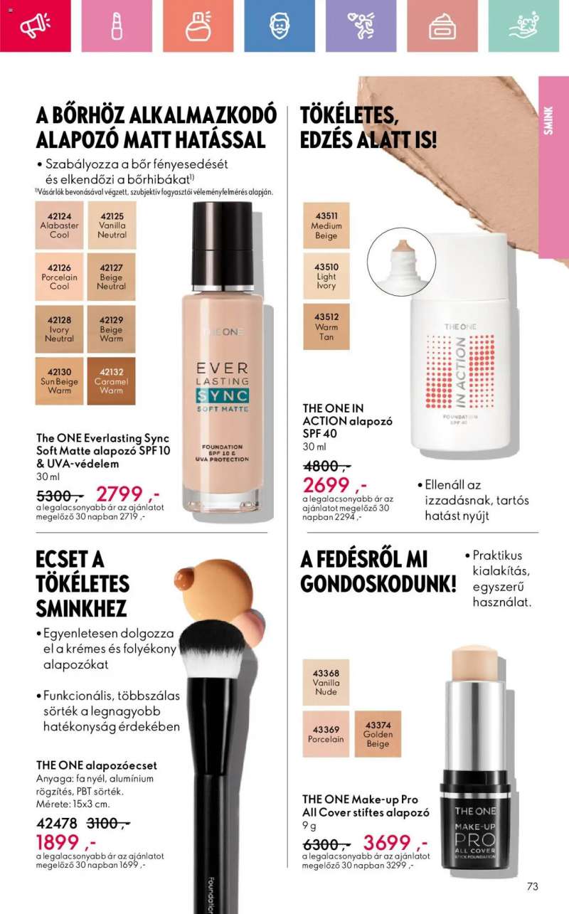 Oriflame Oriflame katalógus 2025/03 73 oldal