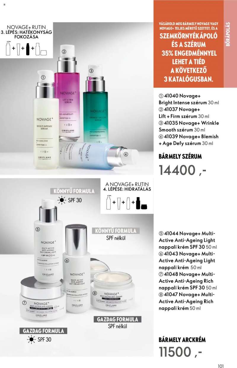 Oriflame Oriflame katalógus 2025/04 101 oldal