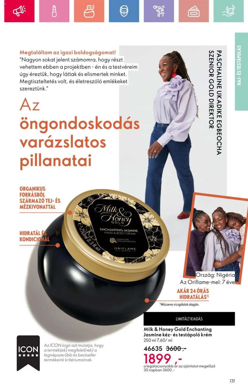 Oriflame Oriflame katalógus 2025/04 131 oldal