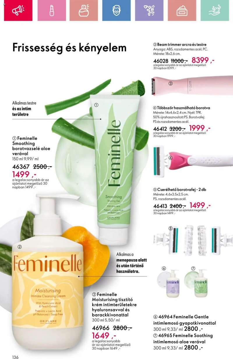 Oriflame Oriflame katalógus 2025/04 136 oldal