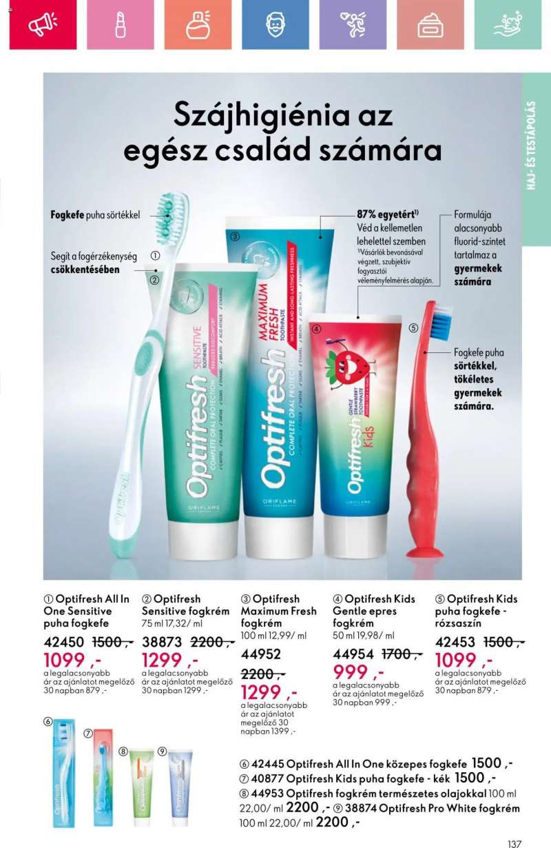 Oriflame Oriflame katalógus 2025/04 137 oldal