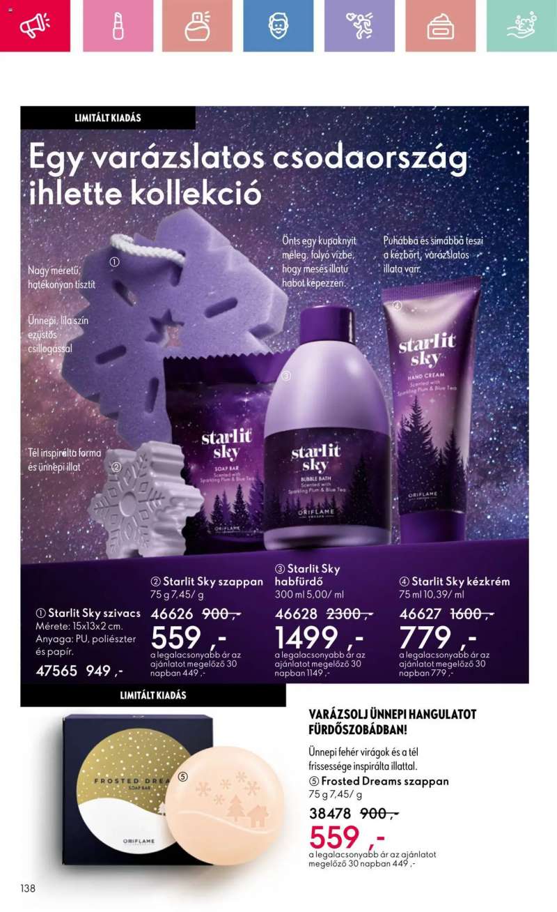 Oriflame Oriflame katalógus 2025/04 138 oldal