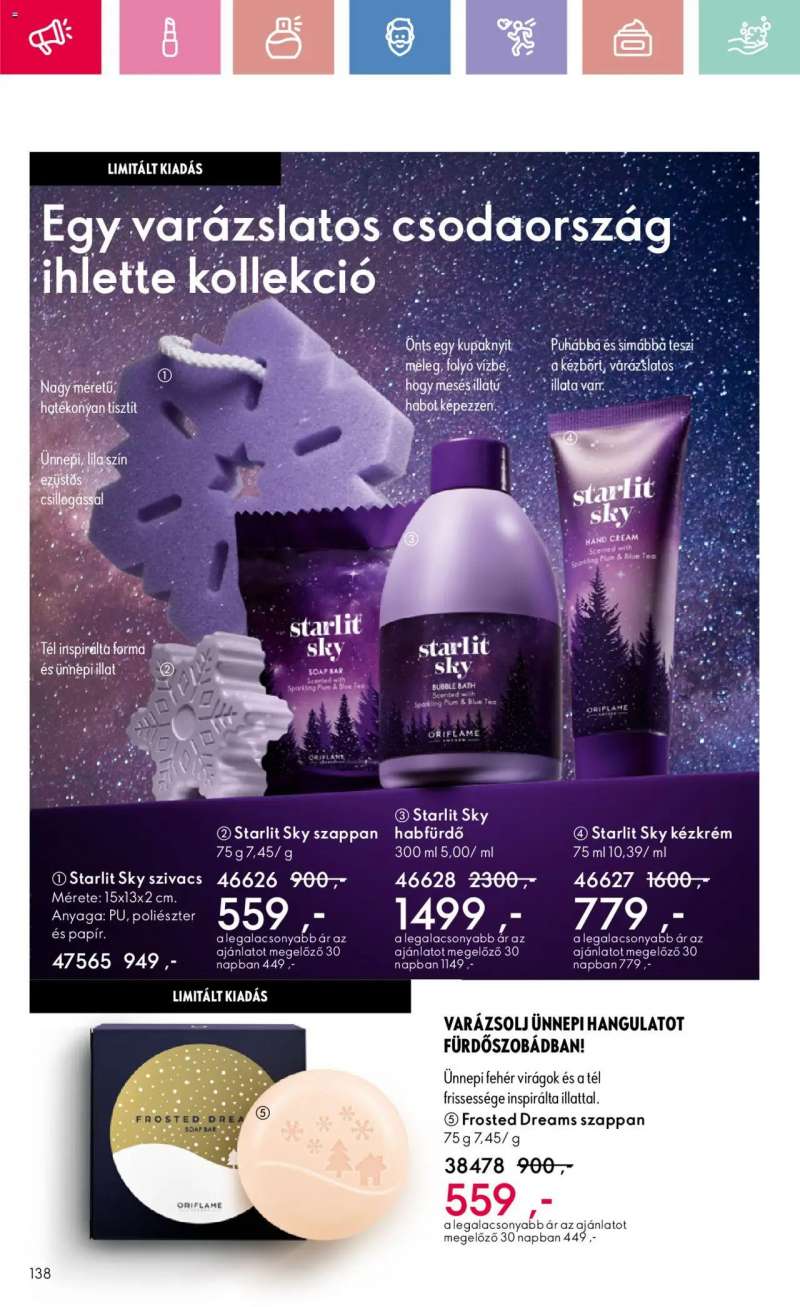 Oriflame Oriflame katalógus 2025/04 138 oldal