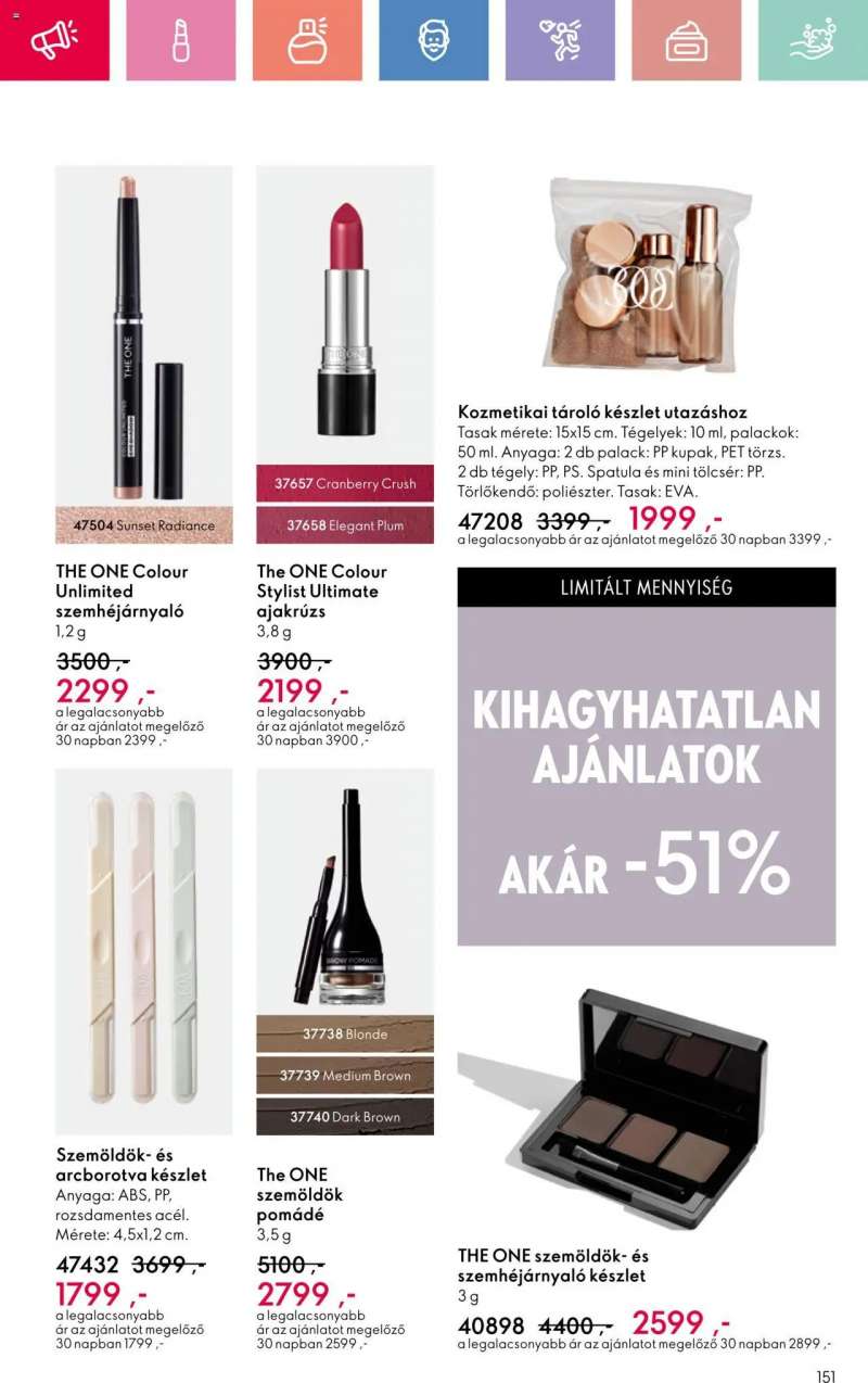 Oriflame Oriflame katalógus 2025/04 151 oldal