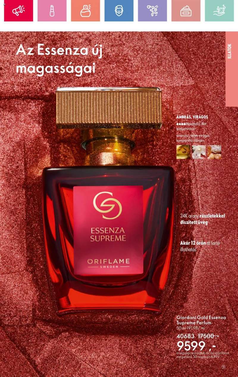 Oriflame Oriflame katalógus 2025/04 31 oldal