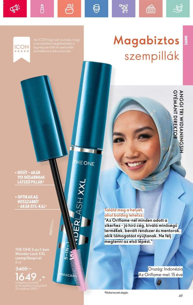 Oriflame Oriflame katalógus 2025/04 49 oldal