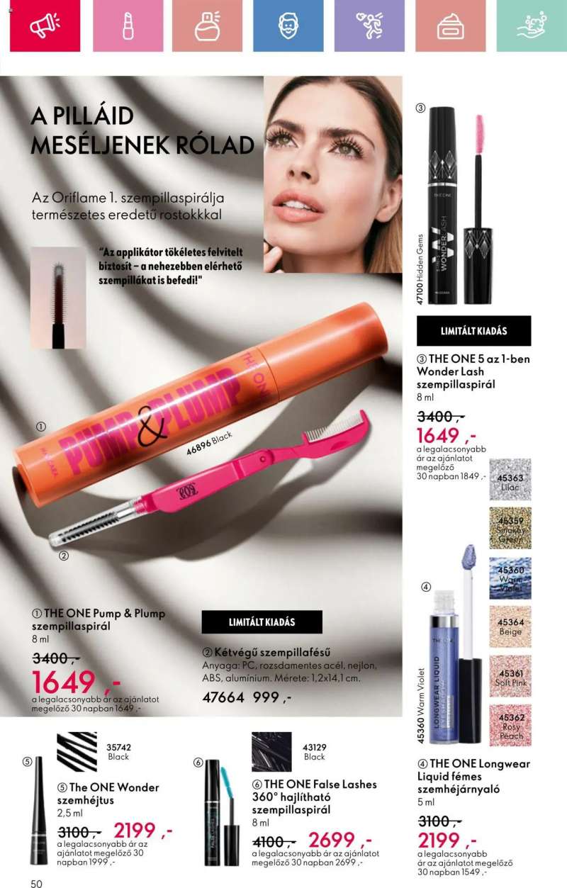 Oriflame Oriflame katalógus 2025/04 50 oldal