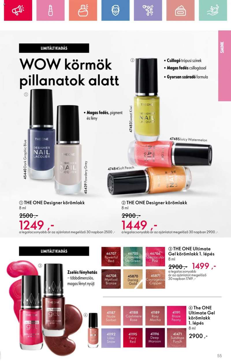 Oriflame Oriflame katalógus 2025/04 55 oldal