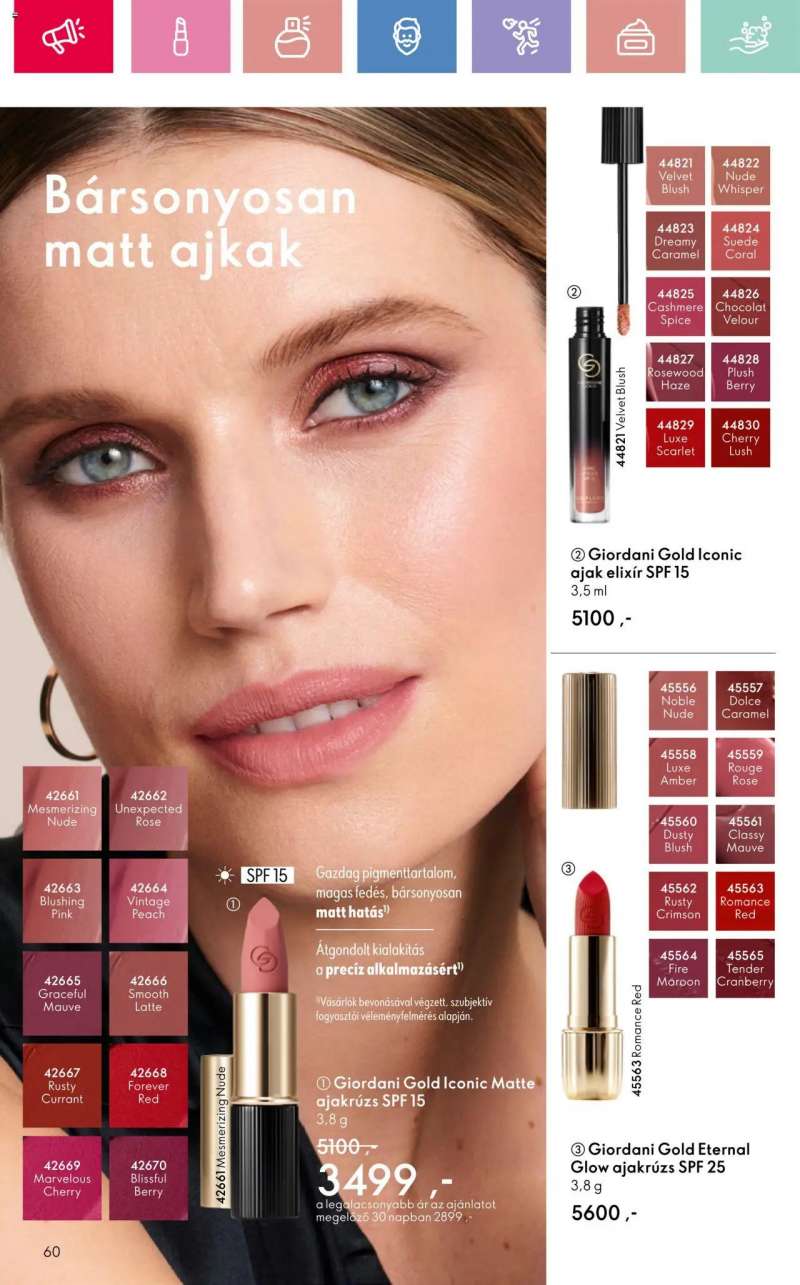 Oriflame Oriflame katalógus 2025/04 60 oldal