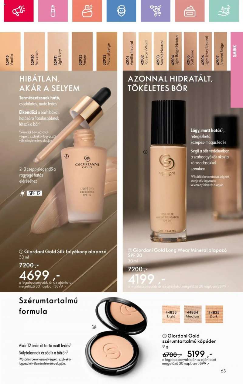 Oriflame Oriflame katalógus 2025/04 63 oldal