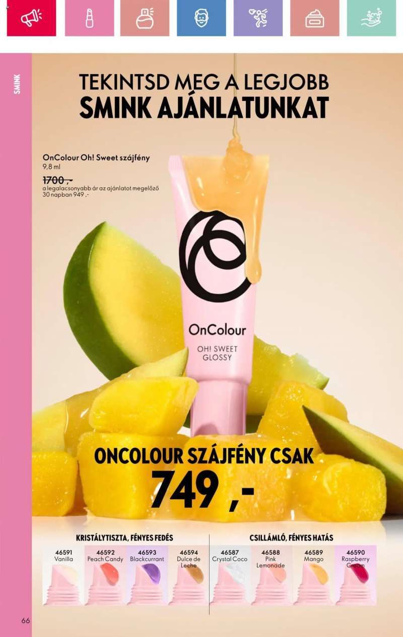 Oriflame Oriflame katalógus 2025/04 66 oldal