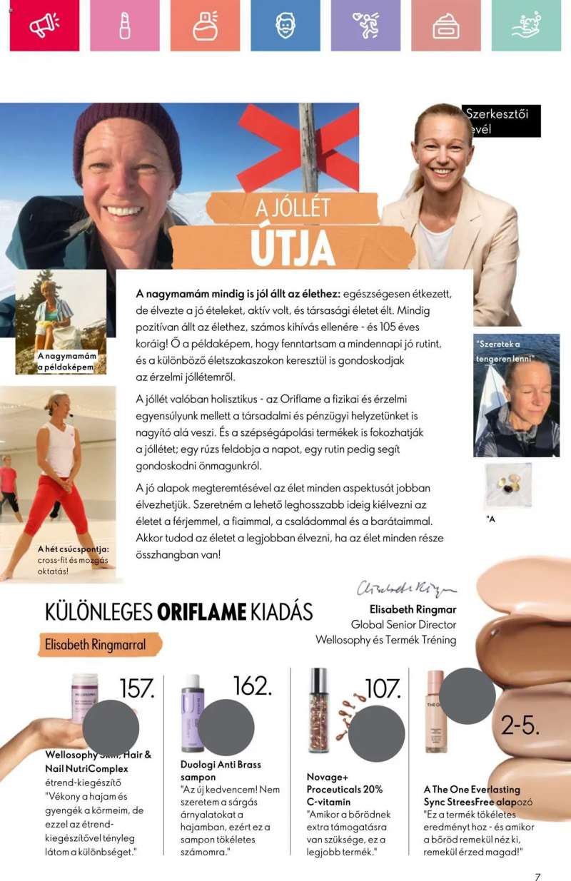 Oriflame Oriflame katalógus 2025/04 7 oldal