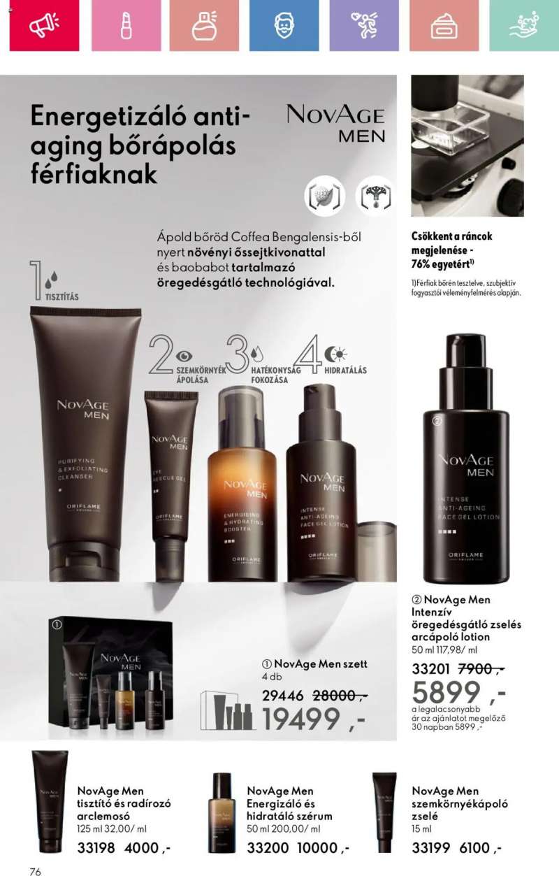 Oriflame Oriflame katalógus 2025/04 76 oldal