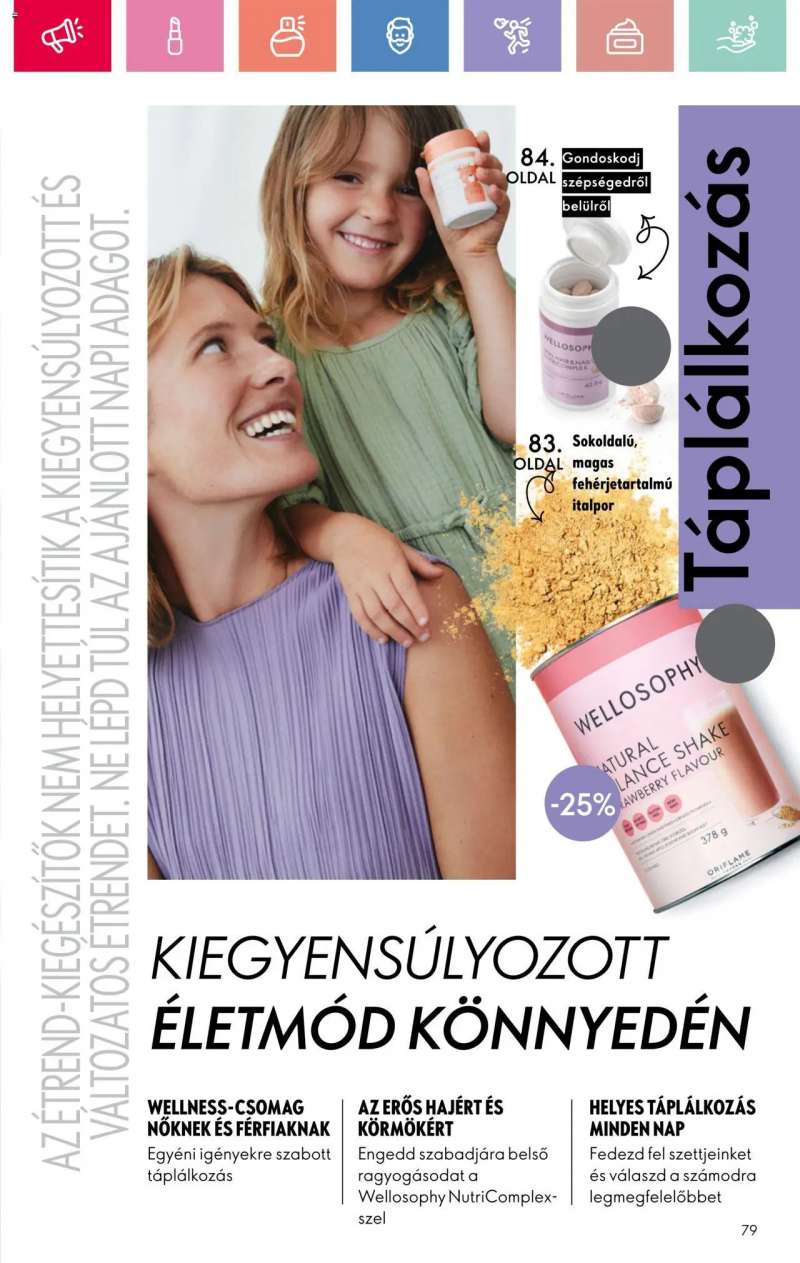 Oriflame Oriflame katalógus 2025/04 79 oldal