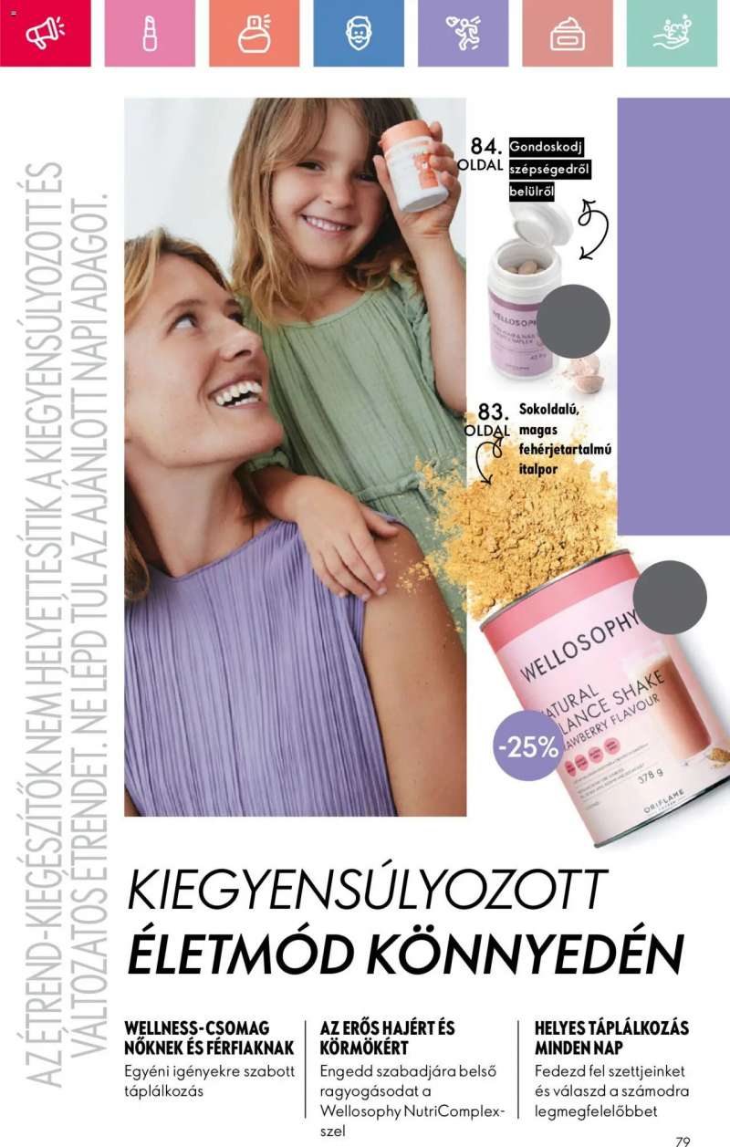 Oriflame Oriflame katalógus 2025/04 79 oldal