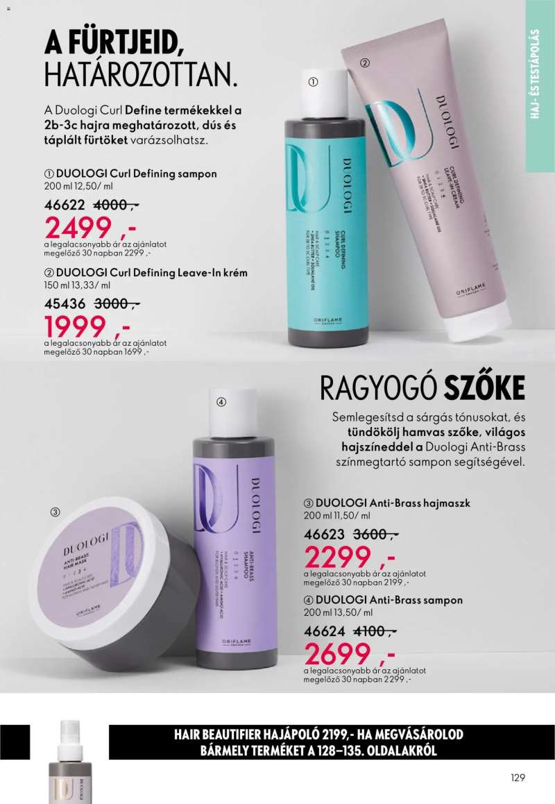 Oriflame Oriflame katalógus 2025/15 129 oldal
