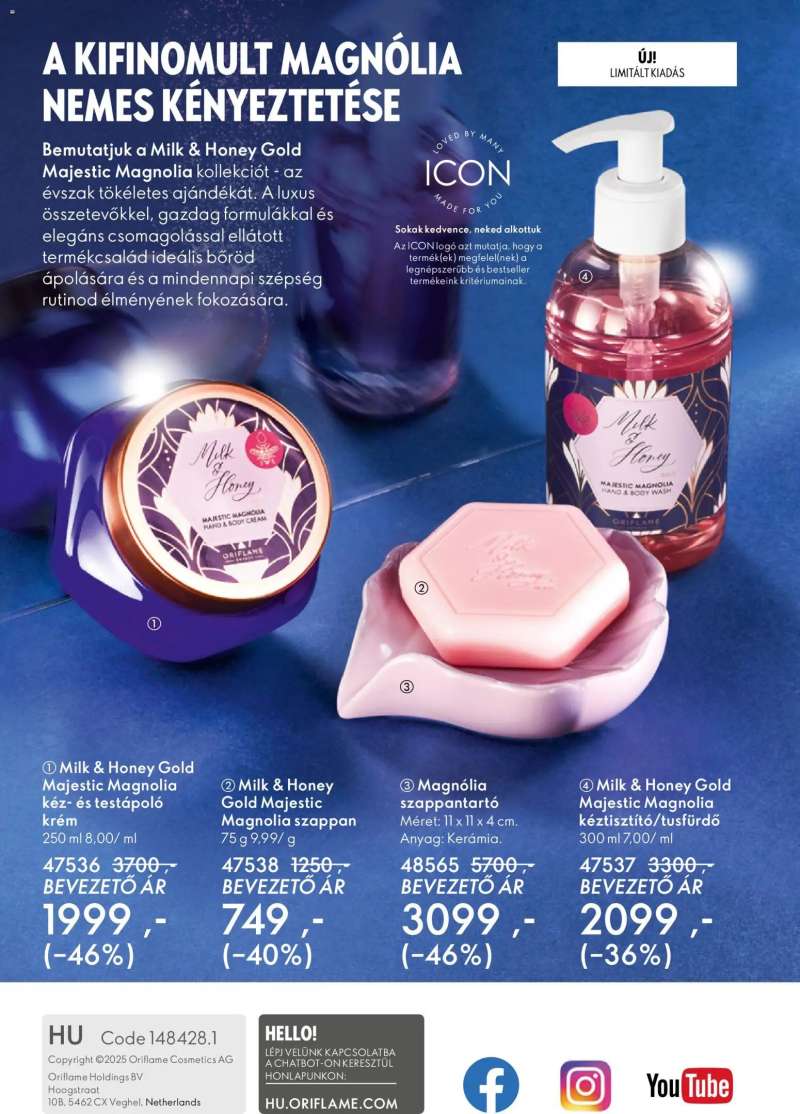 Oriflame Oriflame katalógus 2025/15 148 oldal