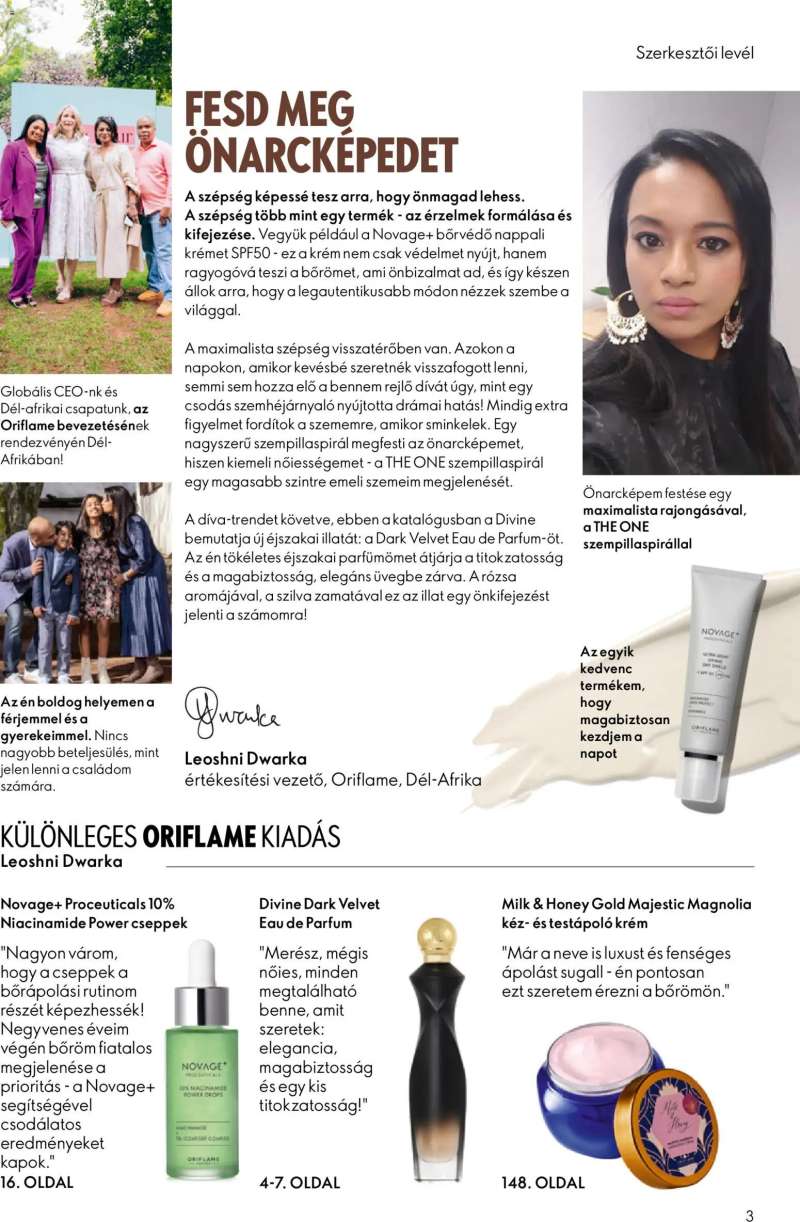 Oriflame Oriflame katalógus 2025/15 3 oldal