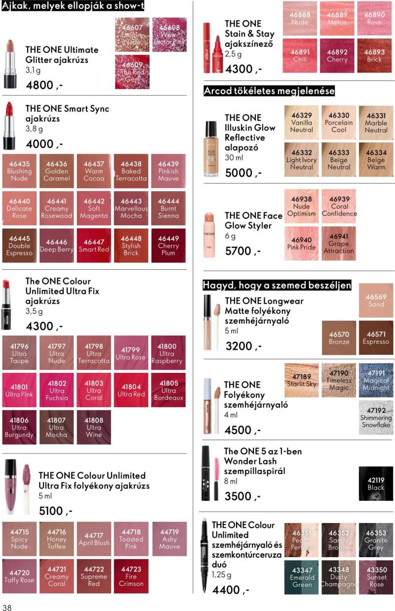 Oriflame Oriflame katalógus 2025/15 38 oldal