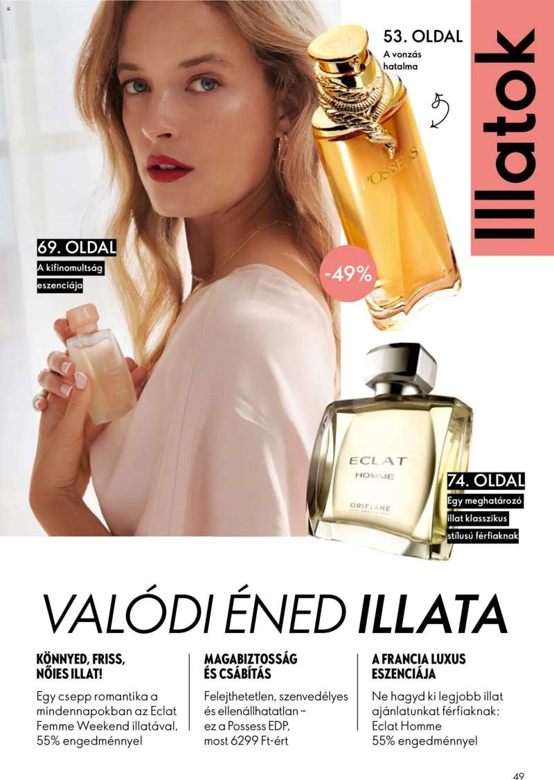 Oriflame Oriflame katalógus 2025/15 49 oldal