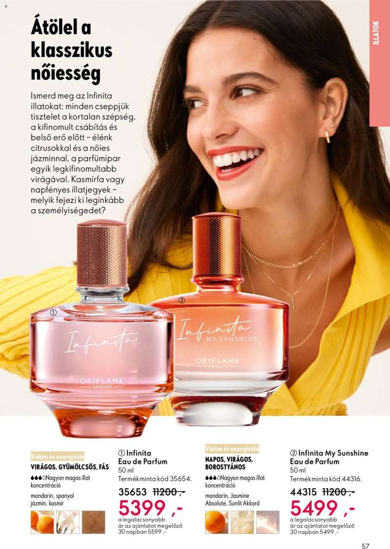 Oriflame Oriflame katalógus 2025/15 57 oldal