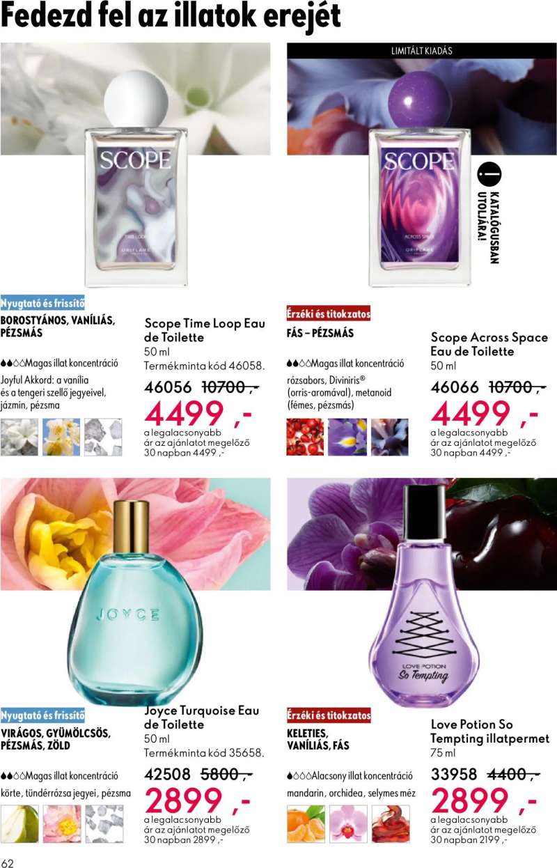 Oriflame Oriflame katalógus 2025/15 62 oldal