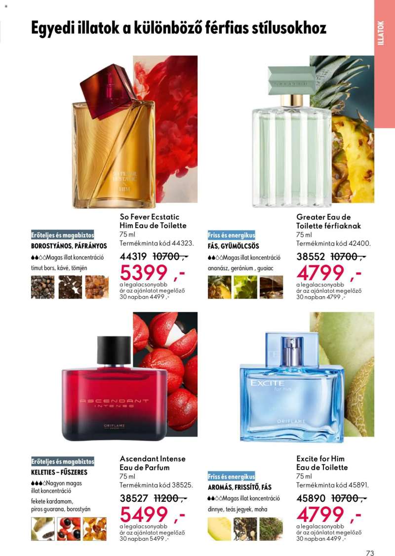 Oriflame Oriflame katalógus 2025/15 73 oldal