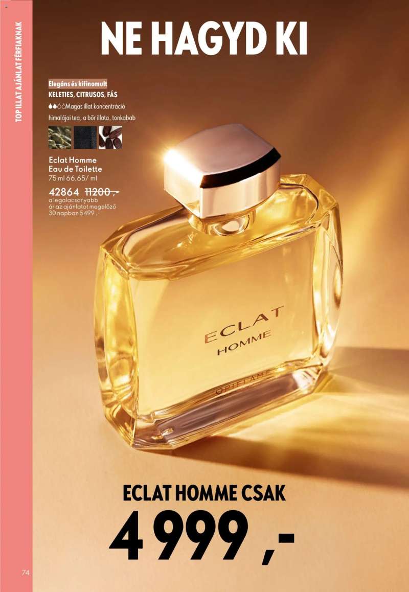 Oriflame Oriflame katalógus 2025/15 74 oldal