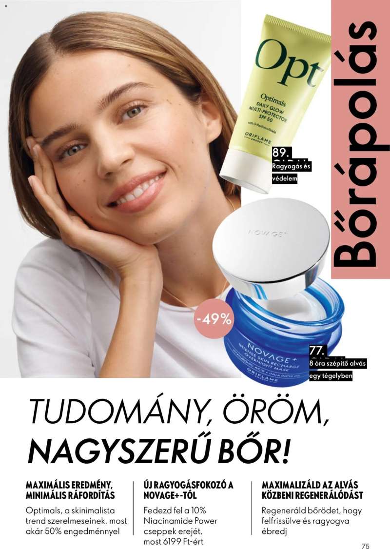 Oriflame Oriflame katalógus 2025/15 75 oldal